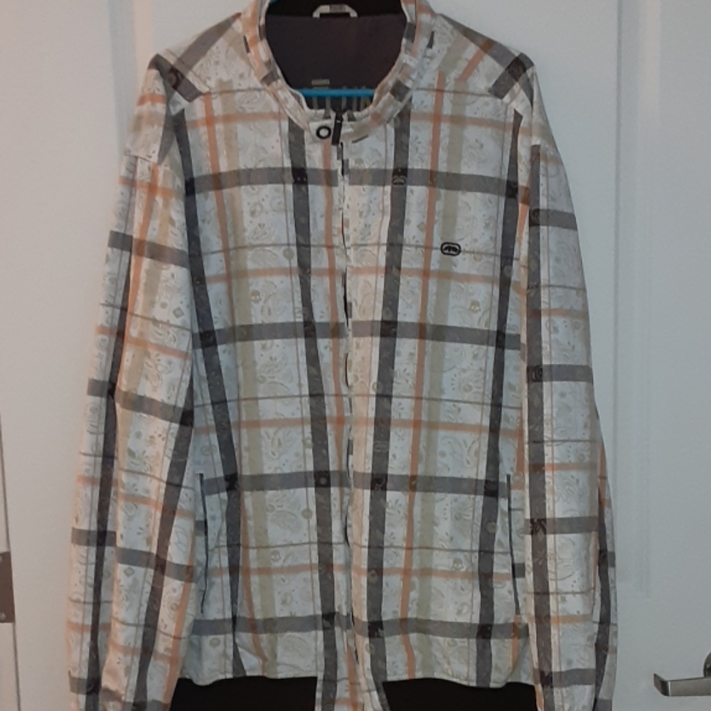 Like new. By Mark Echo Paisley printed jacket